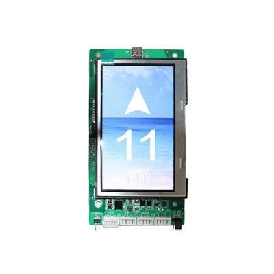 Hiển thị thang máy LCD 4.3ich Blue