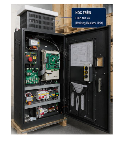 Tủ điều khiển thang máy Nice3000 